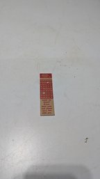 Vtg New York Central System Train Ticket