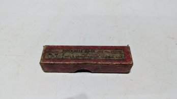 Vtg L.s. Starrett Feeler Gauge In Box