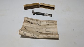 Vtg Shick Razor