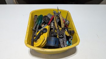 Tool Lot Yellow Bin