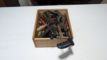 Tool Lot Wood Box