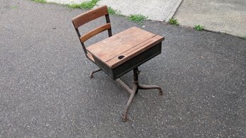 Vtg School Desk #2