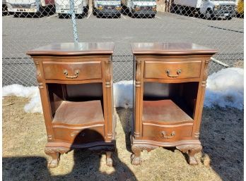 Claw Foot End Tables