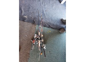 Fishing Pole Parts Lot