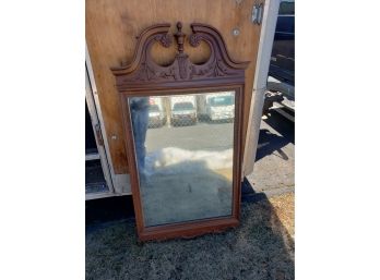 Vintage Wood Mirror