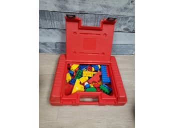 Lego Bin With Misc. Blocks