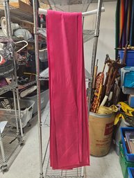 14 Long Pink Satin Table Runners/Cloth For Wedding Or Party Decoration 100' X 8' Each