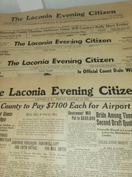 Lot Of  8 Newspapers From 1872-1940