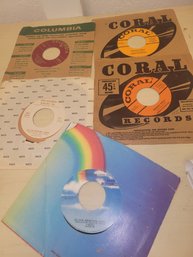 Lot Of 5 Vinyl Records - 45s