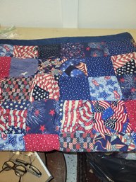 Custom Made Patriotic Quilt