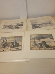 Set Of 4 Danish Pictures