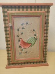 Country Wooden Spice Cabinet