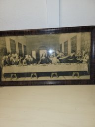 Antique The Last Supper B&W