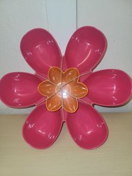 Flower Serving Tray - Plastic