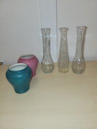 Lot Of Flower Pots And Flower Vases