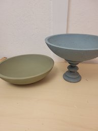 Pair Of Wood Bowls