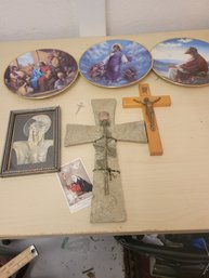 Religious Lot Of Items