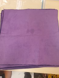 25 Purple Matte Napkins