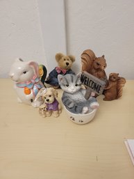 Animal Lot - Porcelain/pottery