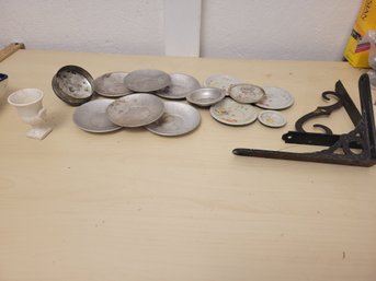 16 Pieces Of Misc Metal Lot