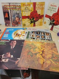 Lot Of 7 Christmas Albums/Records/Vinyl