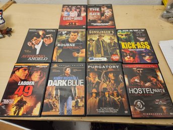 Lot Of 10 Action Movies