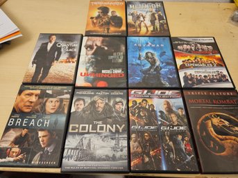 Lot Of 10 Action Movies