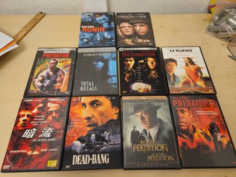 Lot Of 10 Action Movies