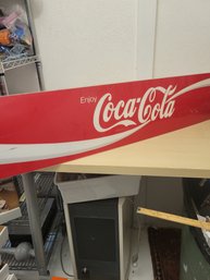 Back Lit Plastic Coca Cola Plastic Sign