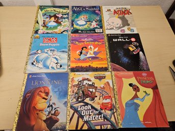 9 Disney A Little Golden Books