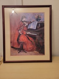 'Piano Lesson' By Pierre-Auguste Renoir 1889