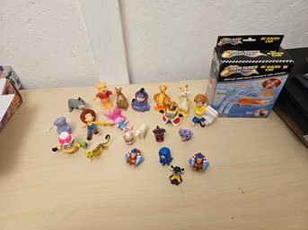 Toy Lot Consists Of 21 Figures And 1 RC Racer Car