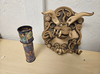 Fascinating Items Consists Of 1 Cool Wall Art And 1 Kaleidoscope