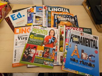 Lot Of Portuguese Magazines