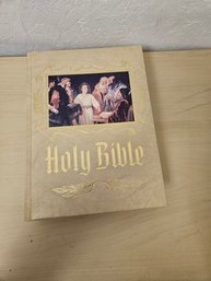 White Holy Bible Catholic Heirloom Edition Hardcover