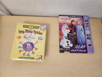 2 Books - 1 Talking Book And 1 Nursery Rymes Book