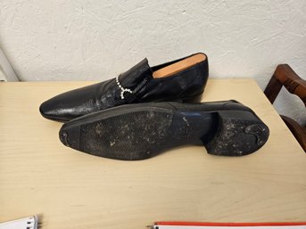 Vero Cuoio Made In Italy Lavorzione Artigiana Leather 46 Svic Ankle Boot