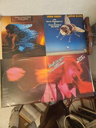 4 Vinyl Records - Alan Parsons, Urbie Green, Senor Blues, Bob Seger