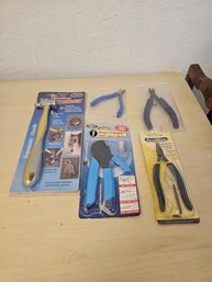 Jewelry Making Kit Hammer, Crimper, Cutters, And Plyers