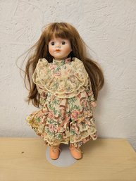 Doll In Floral Clothes
