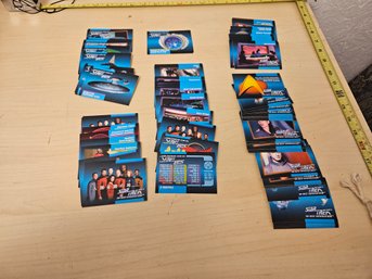 Collectible Set Of Star Trek Trading Cards