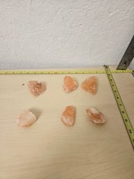 6 Himalayan Salt Rocks
