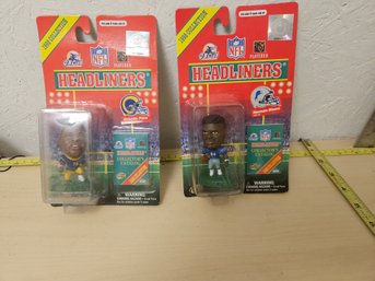 2 Headliners Toys - Orlando Pace, And Herman Moore