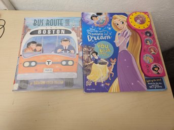 2 Kid Books - 1 With Sound, 1 Without