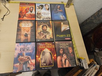 9 Religious DVDs