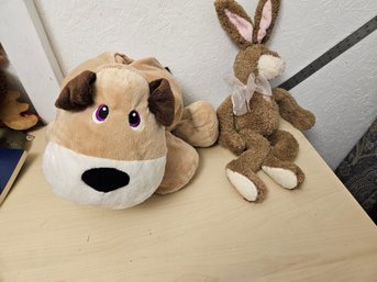 2 Stuffed Animals - 1 Stuffies, 1 Giftcraft
