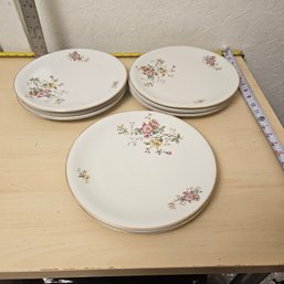 Elegant Fine China Floral Plate Collection