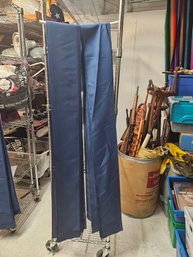 36 Long Blue Satin Table Runners/cloth For Wedding Or Party Decoration 110' X 8' Each