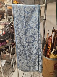 7 Long Light Blue Decorated Table Runners/cloth For Wedding Or Party Decoration 70' X 12' Each