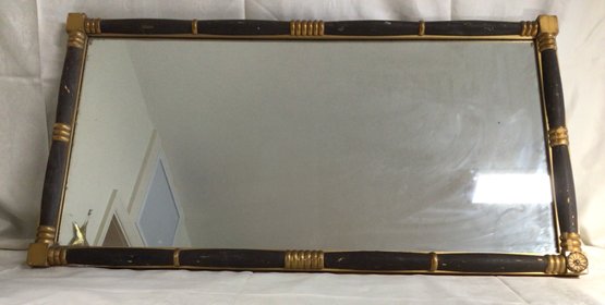 Rectangular Mirror With Gold GILT Trim Pieces - 39 In X 20.5 In